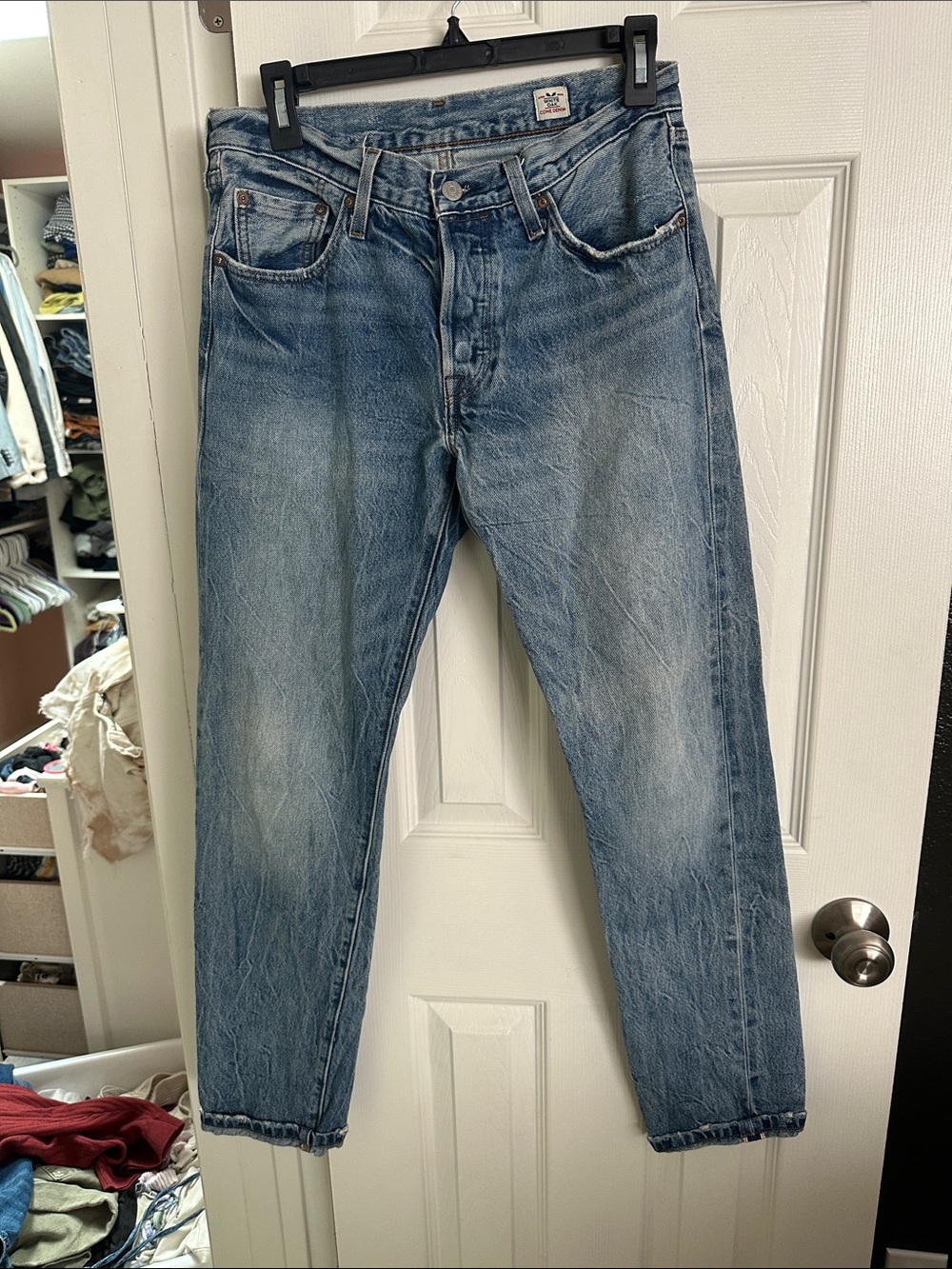 Women’s Levi Strauss Boot Cut Jeans in Light Blue Wash